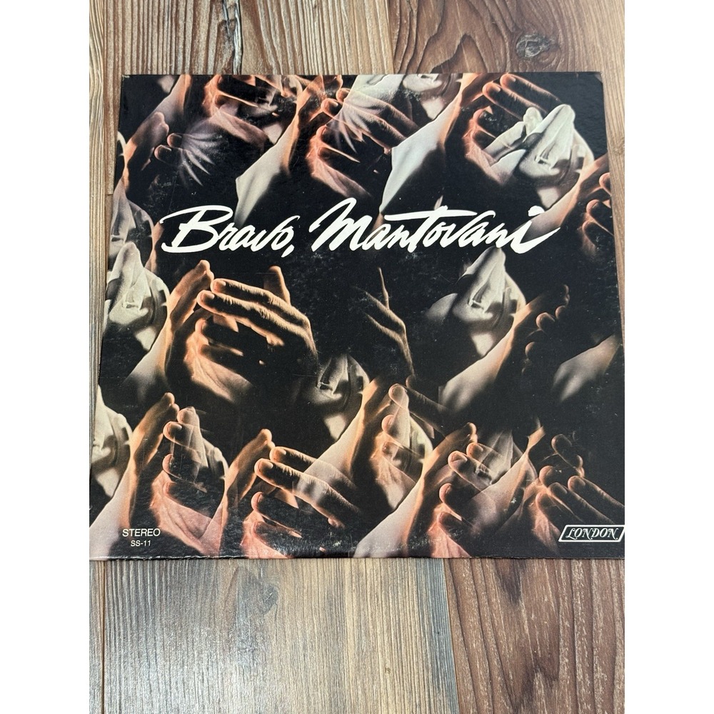 Bravo, Mantovani Stereo Vinyl Record London Records SS 11 Vintage Album